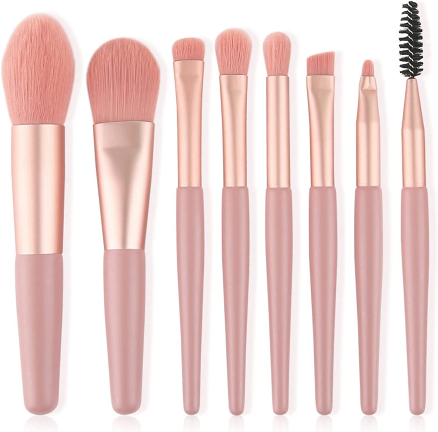 Makeup Kit for Women, Nude Eyeshadow Palette, Waterproof Black Eyeliner & Mascara, Makeup Tool Set, Lipstick, Premium Synthetic Foundation Powder, Concealer Makeup for Medium to Dark Skin #107