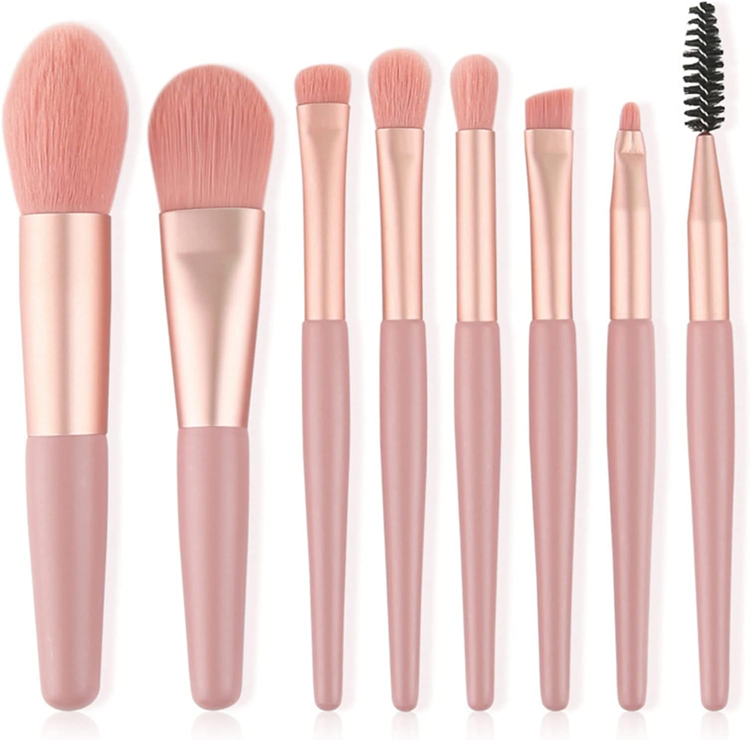 Makeup Kit for Women, Nude Eyeshadow Palette, Waterproof Black Eyeliner & Mascara, Makeup Tool Set, Lipstick, Premium Synthetic Foundation Powder, Concealer Makeup for Medium to Dark Skin #107
