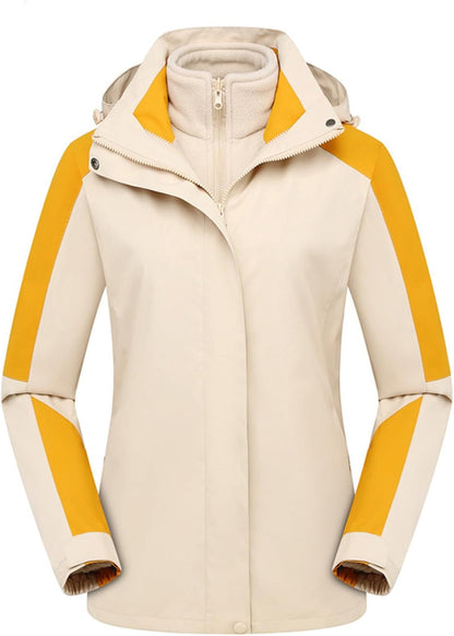 Women'S Hooded Rain Jacket Long Waterproof Raincoat Casual Full Zip Anorak Midi Windbreaker Pockets,Waterproof Rain