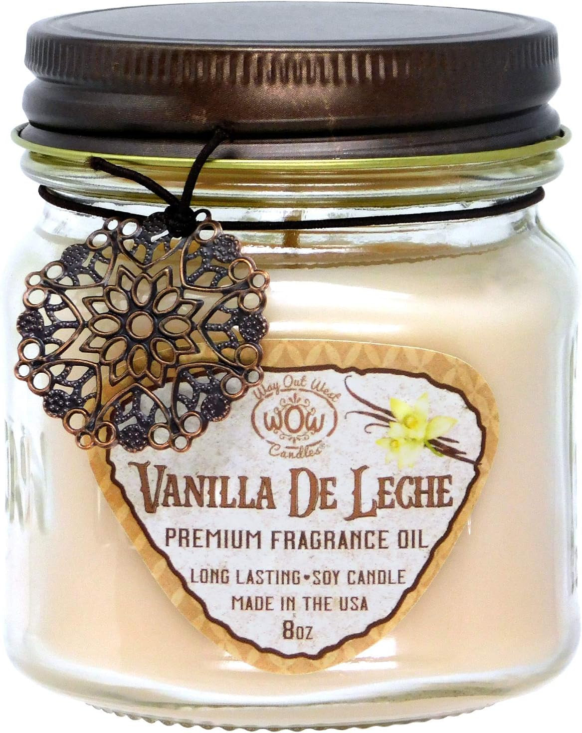 Way Out West Scented Candles in Piñon Pine & Vanilla De Leche - Gift Ready, Boxed Set of 2 Jar Candles - Fragrant, Long Lasting Soy Wax Blend - Delightful Soothing Fragrances for a Warm, Cozy Home