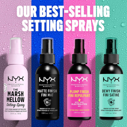 Makeup Setting Spray Matte Finish + Dewy Finish, 2 Count